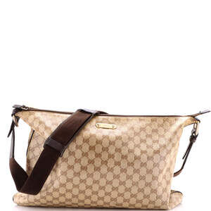 Gucci Flat Zipped Messenger Bag Gg #258253G25B